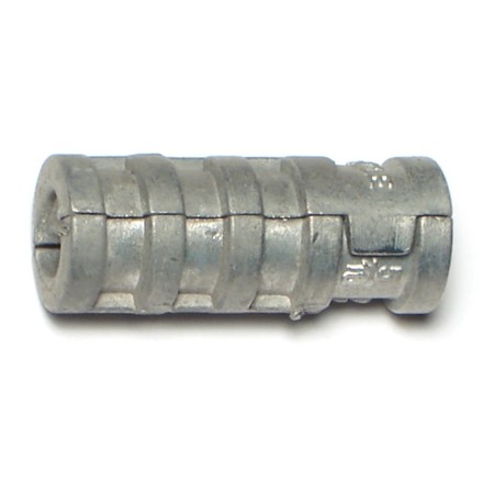 MIDWEST FASTENER Short Lag Shield, 1/4" Dia, Alloy Steel Zinc Plated, 50 PK 04175